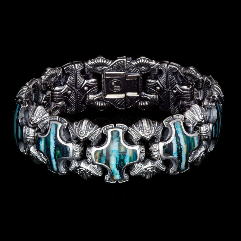 Stainless Steel Jewelry: 8mm Mix Of Natural Stone Beads With Wolf Helmet,  Spartan, Fatima, And Hand Hamsa Mens Beaded Bracelets From Sjtrg, $21.02 |  DHgate.Com